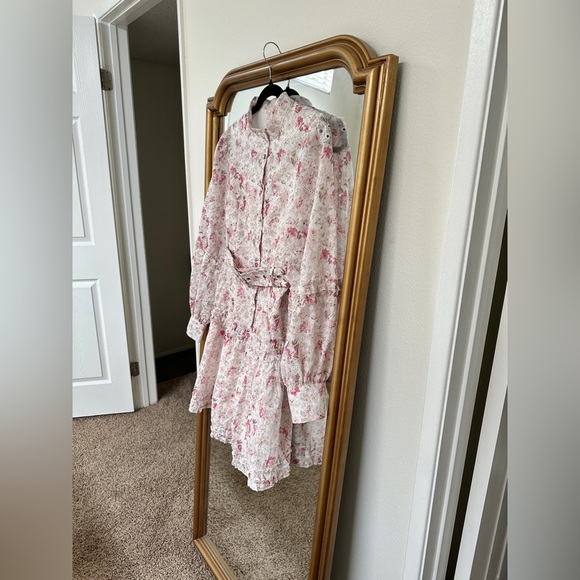 Gingham & Heels Mini Dress / Floral - Picture 8 of 14